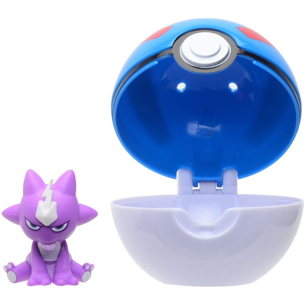 Pokemon Clip 'N Go Toxel & Great Ball (Bilde 2 av 4)