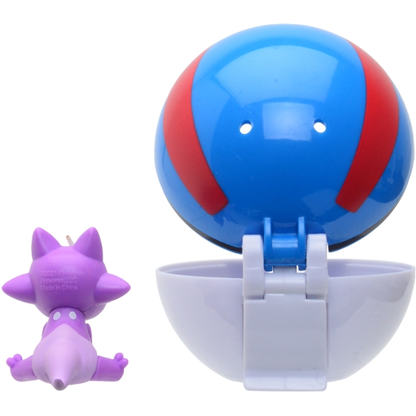 Pokemon Clip 'N Go Toxel & Great Ball (Bilde 3 av 4)