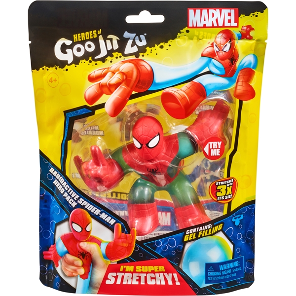 Goo Jit Zu Marvel S3 Radioactive Spiderman (Bilde 1 av 3)