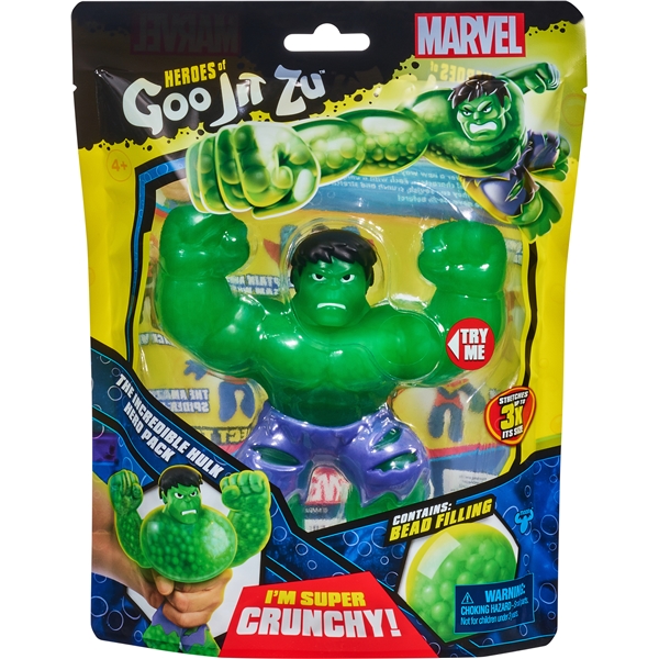 Goo Jit Zu Marvel SGL PACK S3 Gamma Ray Hulk (Bilde 1 av 3)