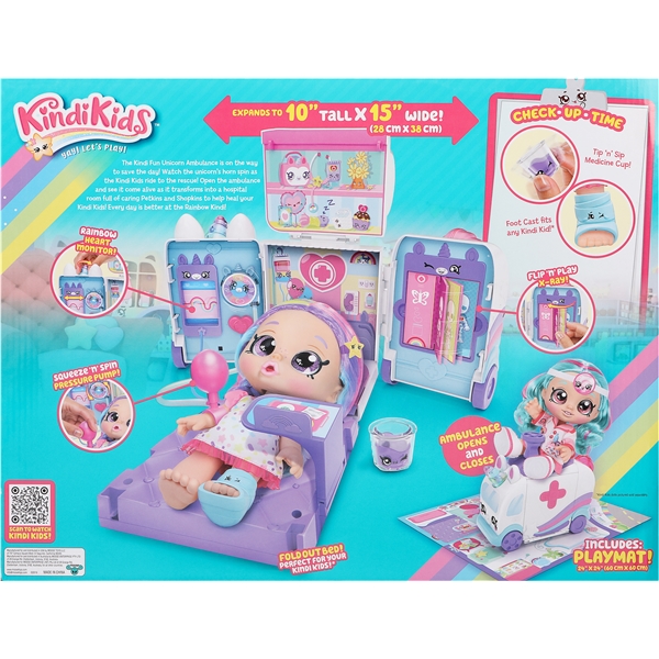 Kindi Kids Kindi Fun Unicorn Ambulance (Bilde 4 av 6)