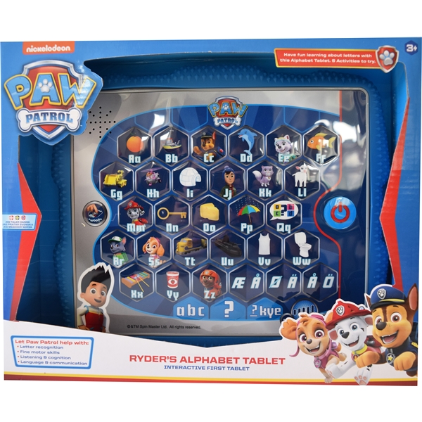 Paw Patrol Ryders Alphabet Pad DK/SE/NO (Bilde 2 av 3)