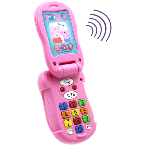 Peppa Gris Flip & Learn Telefon (Bilde 1 av 4)