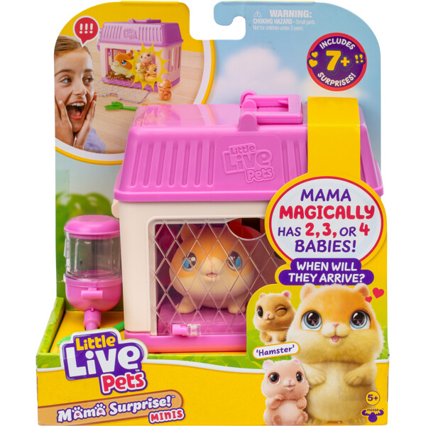 Little Live Pets Mama Surprise Minis Hamster (Bilde 1 av 6)