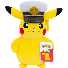 Pokémon Plysj 20 cm Kaptein Pikachu