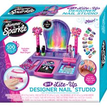 Shimmer n' Sparkle 8-i-1 Neglesalong med Tørker