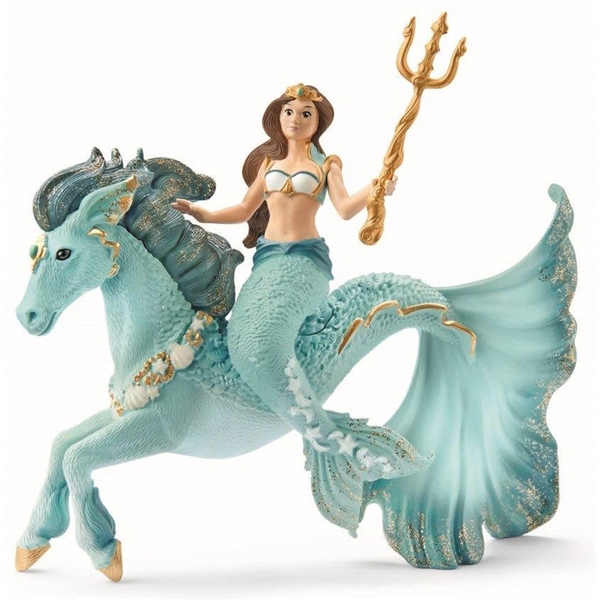 Schleich 70594 Sjøhavfrue Eyela Med Hest