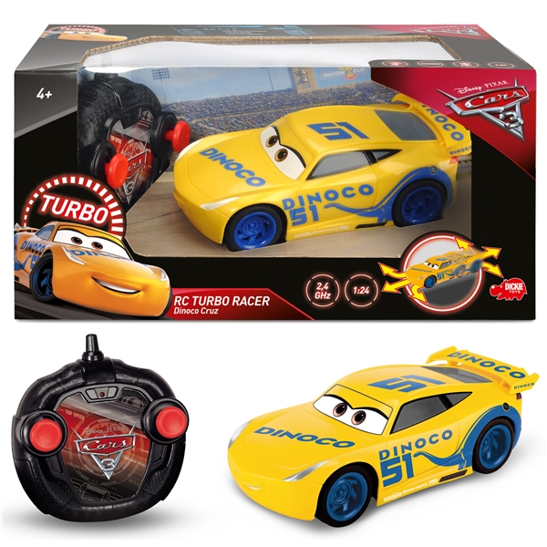 Disney Cars Radiostyrt Cruz Turbo Racer