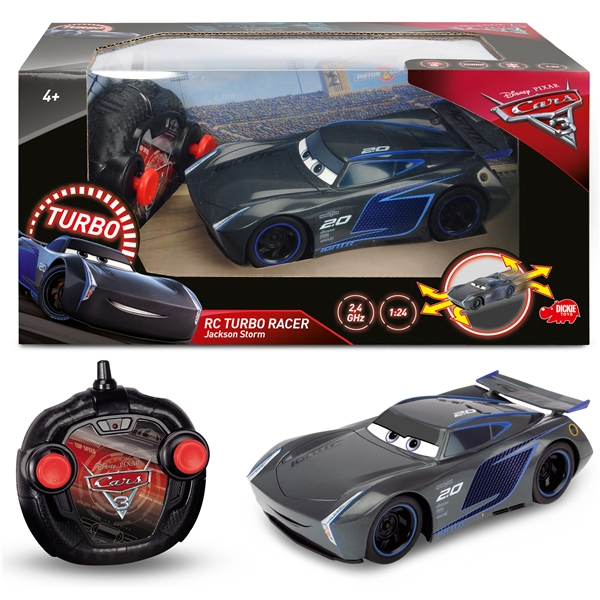 Disney Cars Radiostyrt Jackson Turbo Racer