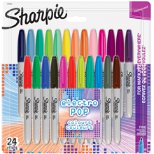 Sharpie Fine Electro Pop 24 s