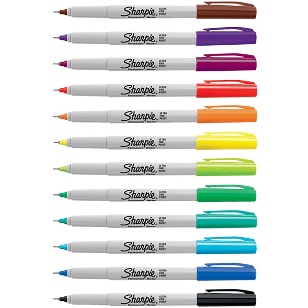 Sharpie Ultra Fine Marker penn 0,5 mm 12-p (Bilde 2 av 7)