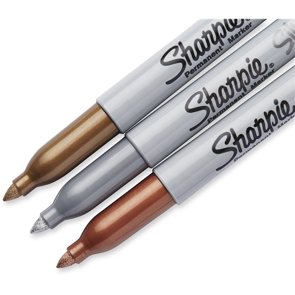 Sharpie Metallic 1,4 mm 3-p (Bilde 2 av 6)