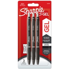 Sharpie S-Gel 0,7 mm 3-p