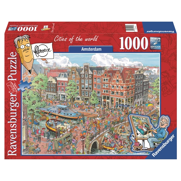 Puslespill 1000 Biter Amsterdam (Bilde 1 av 2)
