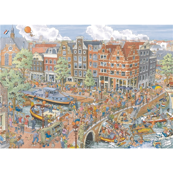 Puslespill 1000 Biter Amsterdam (Bilde 2 av 2)