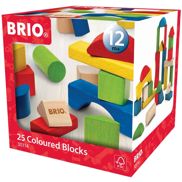 BRIO 30114 25 Byggeklosser (Bilde 2 av 3)