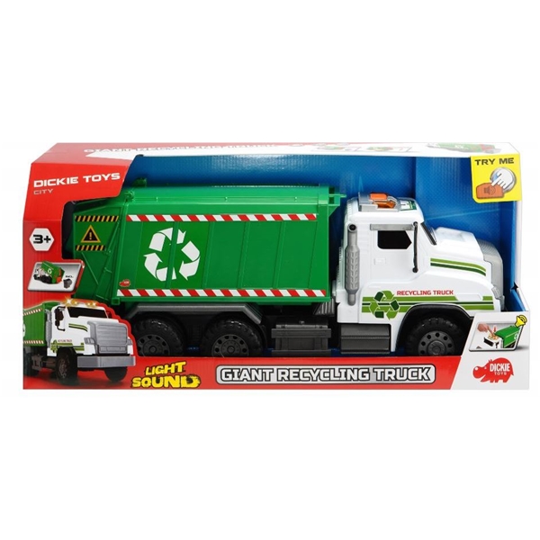 Dickie Toys Stor Søppelbil (Bilde 2 av 2)