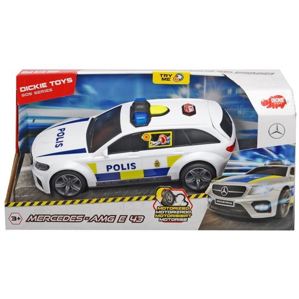 Dickie Toys Polisbil Mercedes-AMG E43 (Bilde 2 av 2)