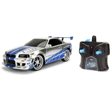 Fast & Furious RC Nissan Skyline GTR 1:24