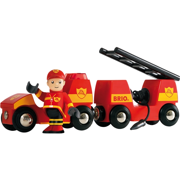BRIO 33576 Brannbil (Bilde 1 av 2)