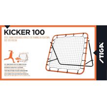 Fotball Rebounder Kicker 100 Svart/Oransje