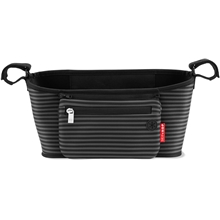 Skip Hop Stroller Organizer Svart/Grå Stripete