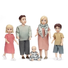 Lundby Dukkesett Familie Charlie