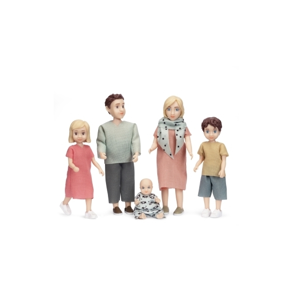 Lundby Dukkesett Familie Charlie (Bilde 1 av 2)