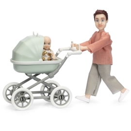 Lundby Docka med Bebis & Vagn