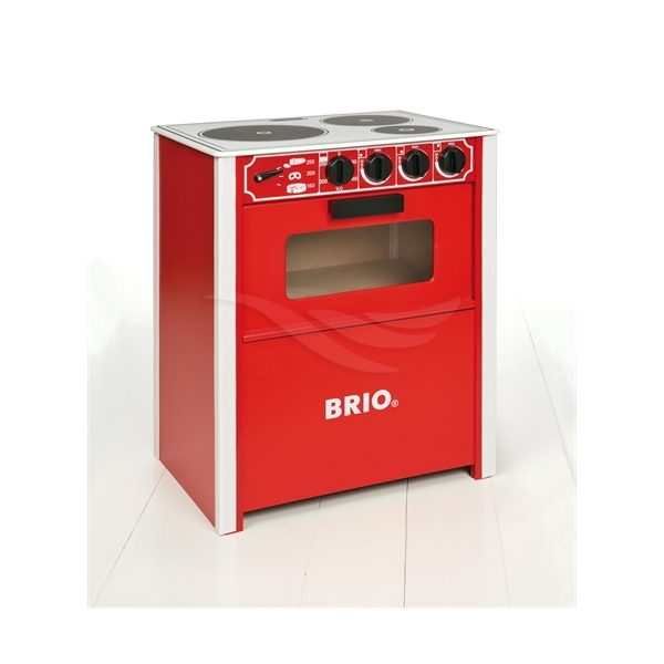 BRIO Komfyr, rød (Bilde 4 av 4)