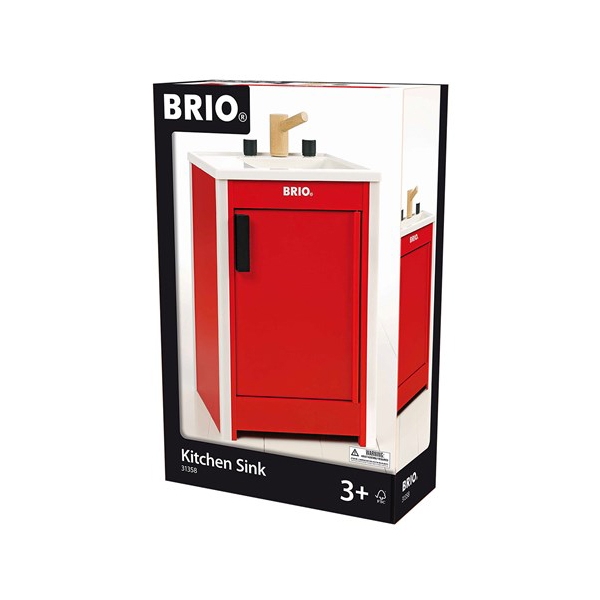 BRIO Kjøkkenbenk, rød (Bilde 2 av 3)