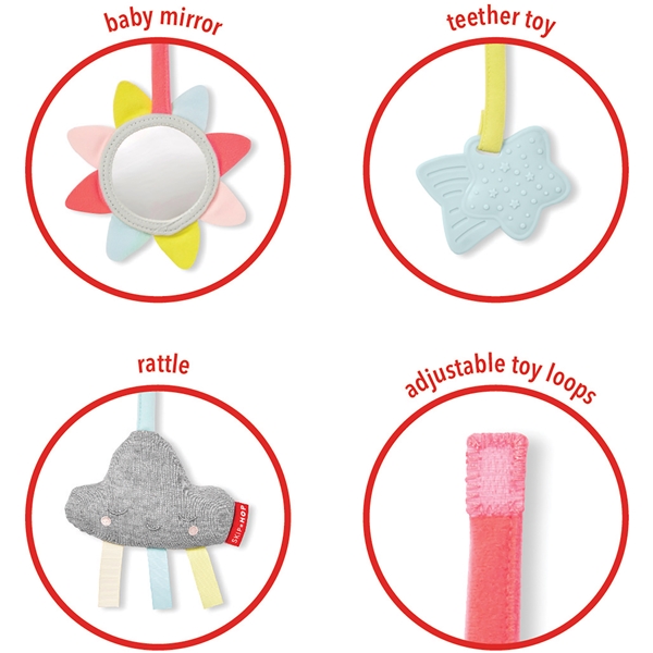 Skip Hop Silver Lining Baby Gym Wood (Bilde 8 av 9)