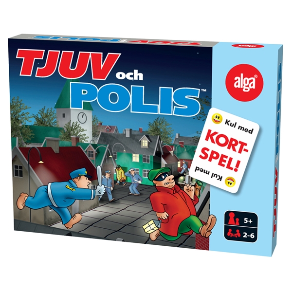 Alga Tyv og Politi spillkort (Bilde 1 av 2)
