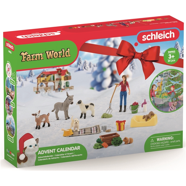 Schleich 98983 Adventskalender Farm World (Bilde 1 av 3)