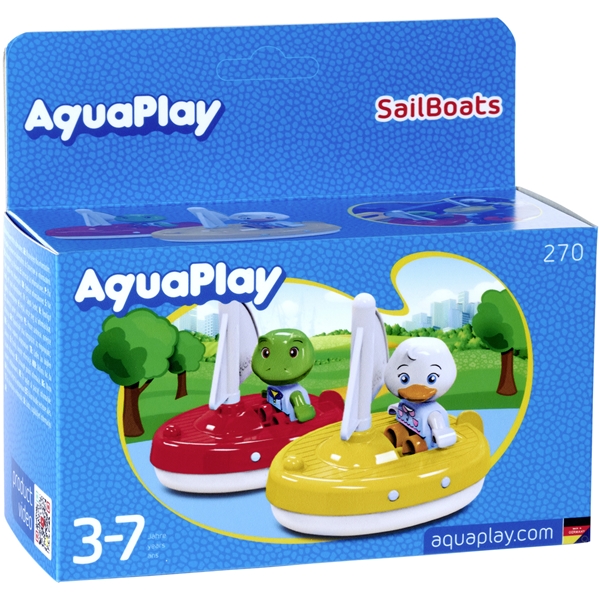 AquaPlay Seilbåter med Figurer 2-pk (Bilde 2 av 2)