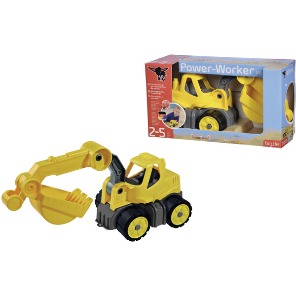 BIG Power Worker Mini Gravemaskin (Bilde 5 av 5)