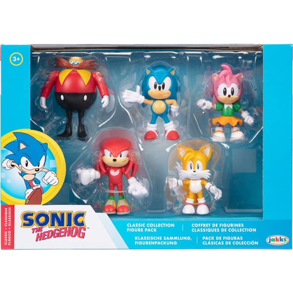 Sonic the Hedgehog Figures 5-pack (Bilde 1 av 2)