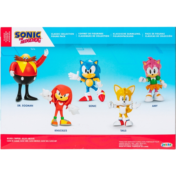 Sonic the Hedgehog Figures 5-pack (Bilde 2 av 2)