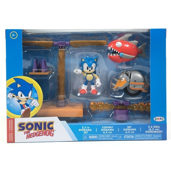 Sonic the Hedgehog Diorama Set W2 (Bilde 1 av 2)