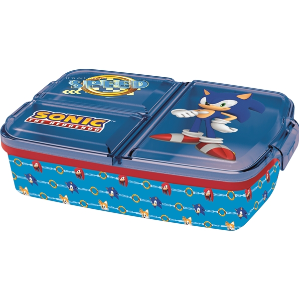 Sonic Matboks med 3 rom, 18 x 13 cm (Bilde 1 av 2)