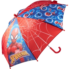 Spiderman Paraply Rød/Blå