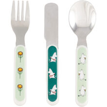 Mummitrollet Eng Barnbestikk grønn