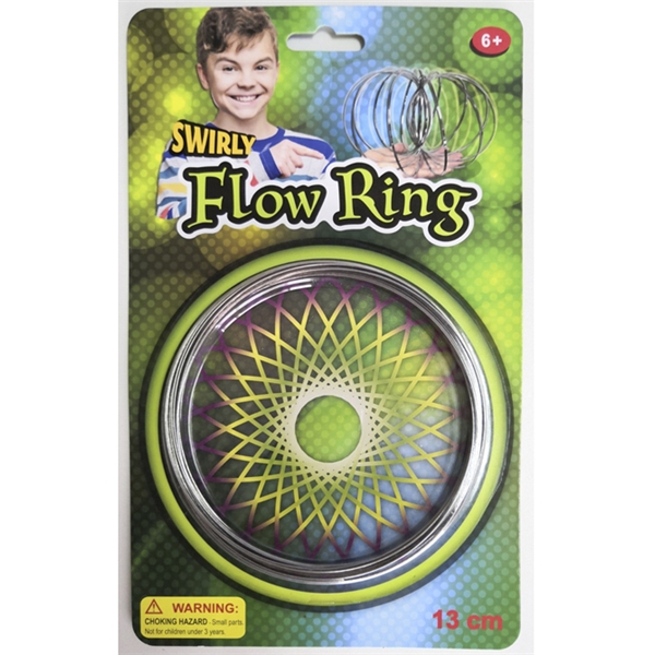 Swirly Flow Ring Metall
