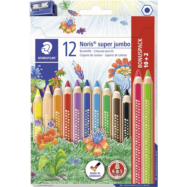 Fargeblyant Super Jumbo 12-pack (Bilde 1 av 5)