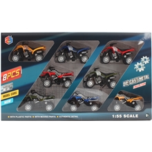 Quad Die-Cast 8-Pack