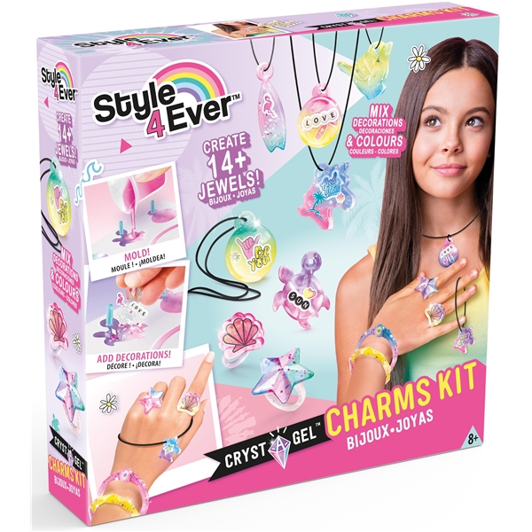 Style 4 Ever Gel Charms Kit (Bilde 1 av 2)