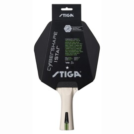 STIGA Table Tennis Bat Cybershape 1-Star