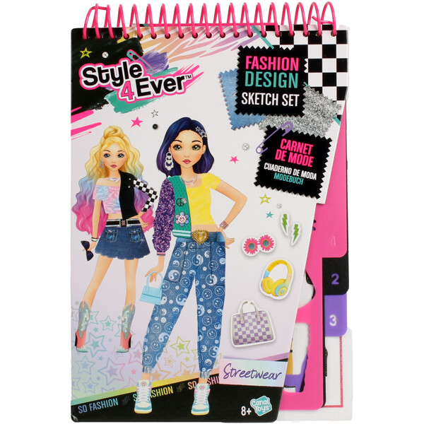Style 4 Ever Fashion Designer Mini Sketch Set
