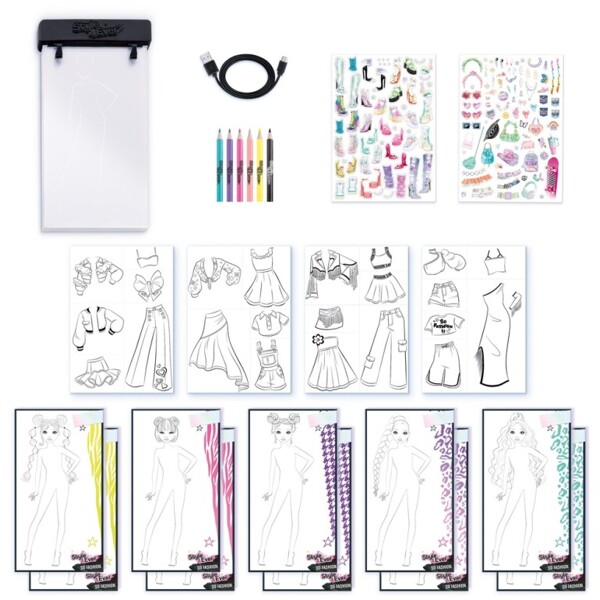 Style 4 Ever Fashion Designer Light-up Pad (Bilde 2 av 7)