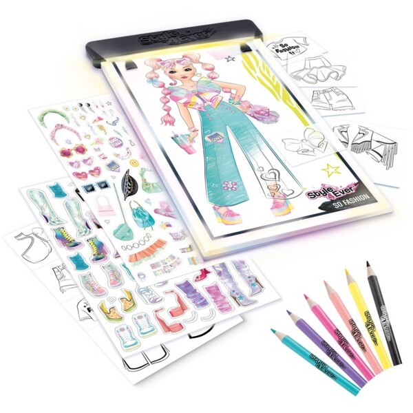 Style 4 Ever Fashion Designer Light-up Pad (Bilde 3 av 7)